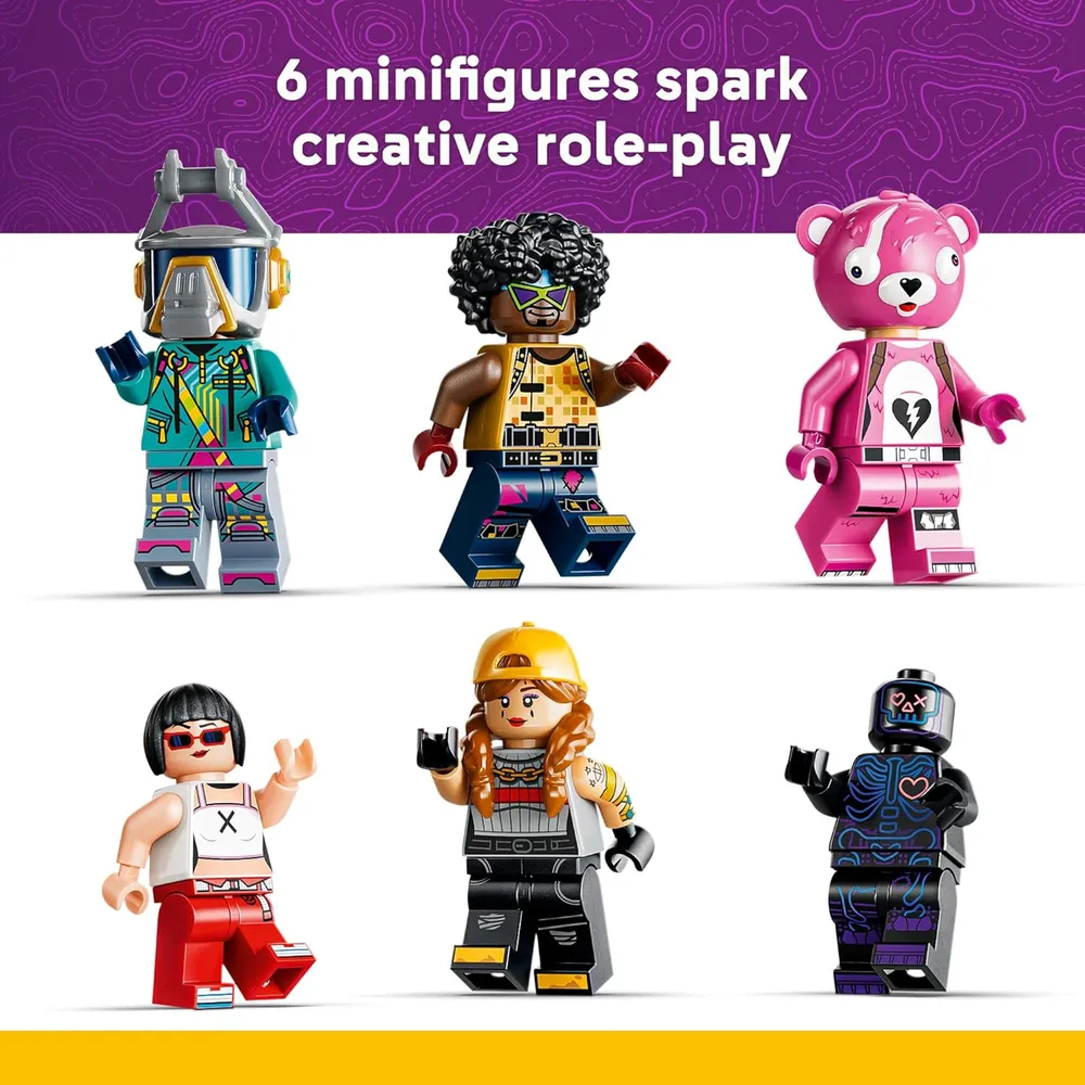 LEGO FORTNITE RAVE CAVE 1068 PIEZAS