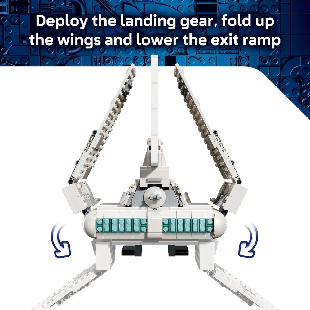 LEGO STAR WARS LANZADERA IMPERIAL LAMBDA 1094 PIEZAS