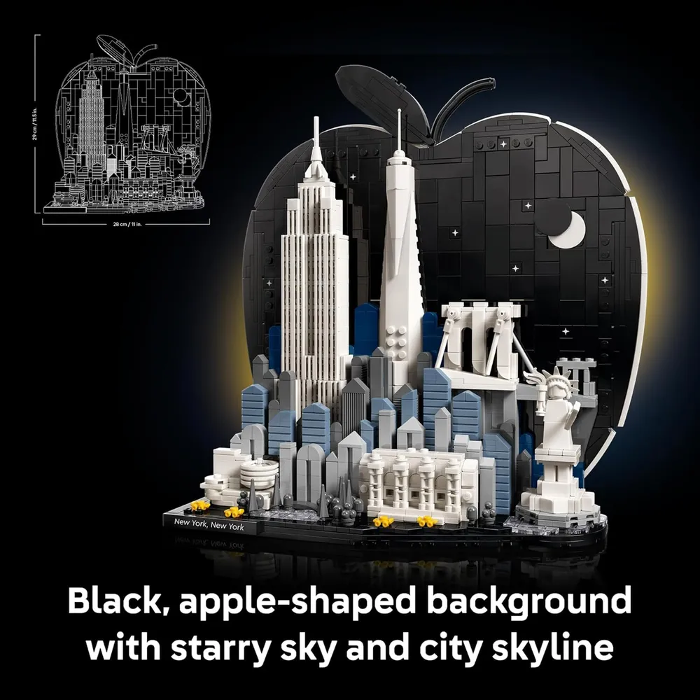 LEGO ARCHITECTURE NUEVA YORK 598 PIEZAS