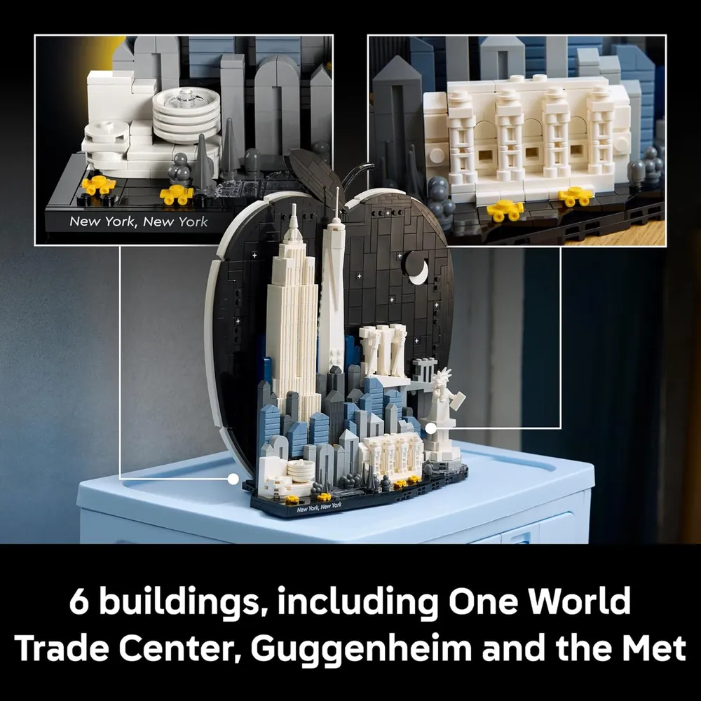 LEGO ARCHITECTURE NUEVA YORK 598 PIEZAS
