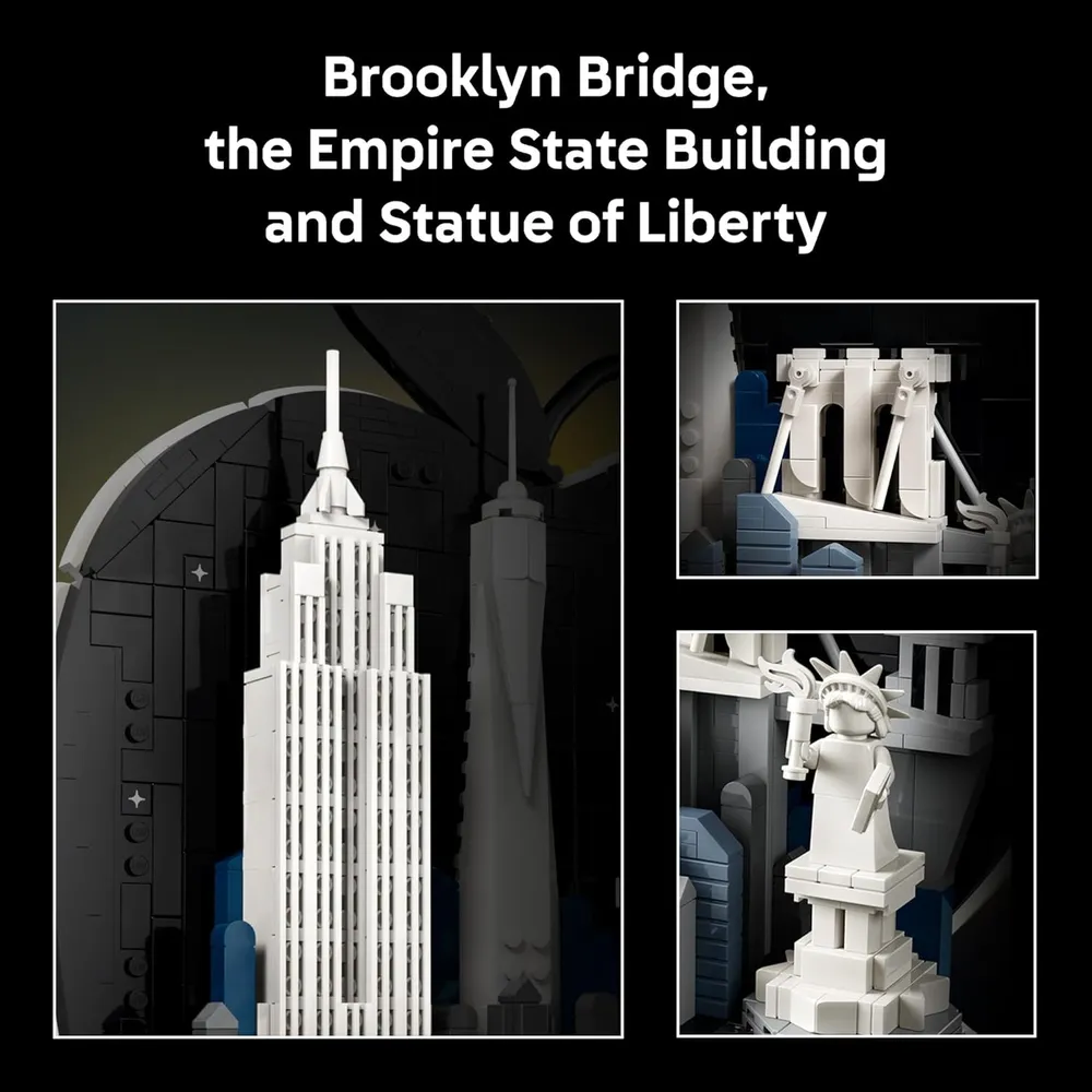 LEGO ARCHITECTURE NUEVA YORK 598 PIEZAS
