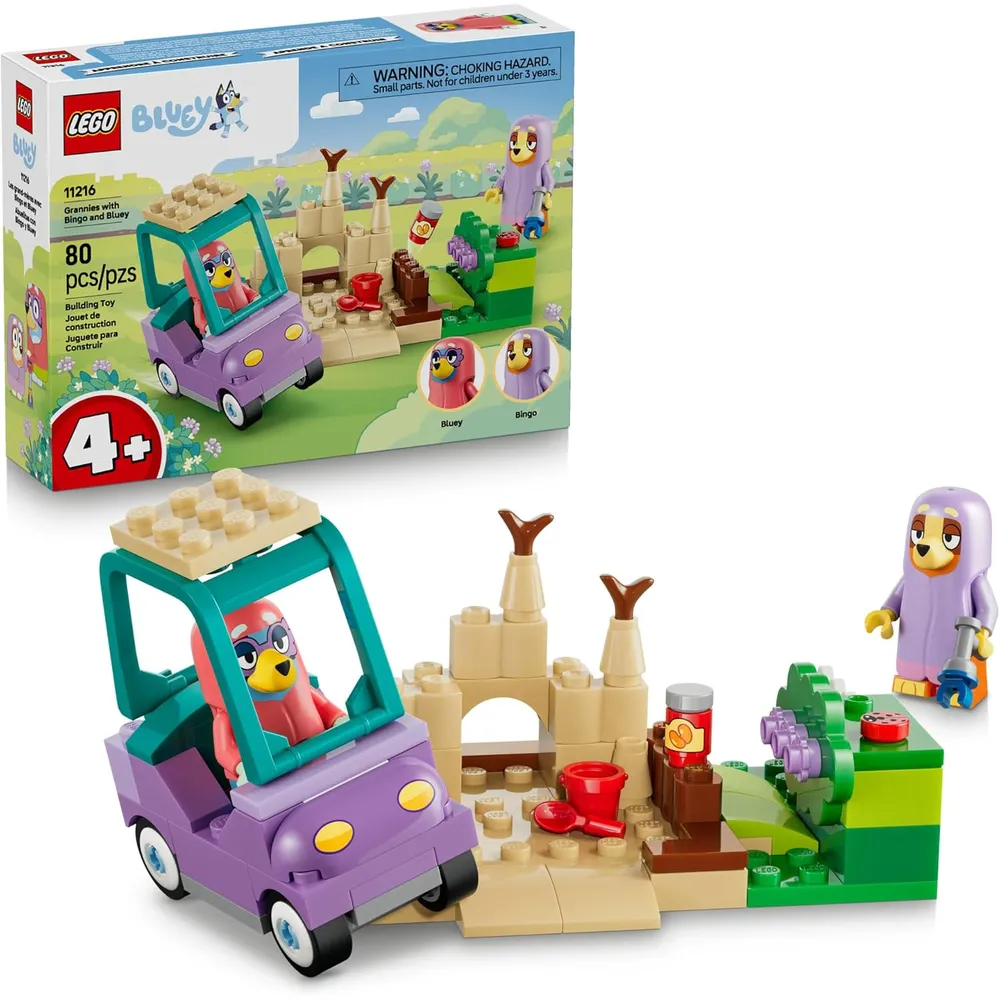 LEGO BLUEY Y SUS ABUELAS 104 PIEZAS