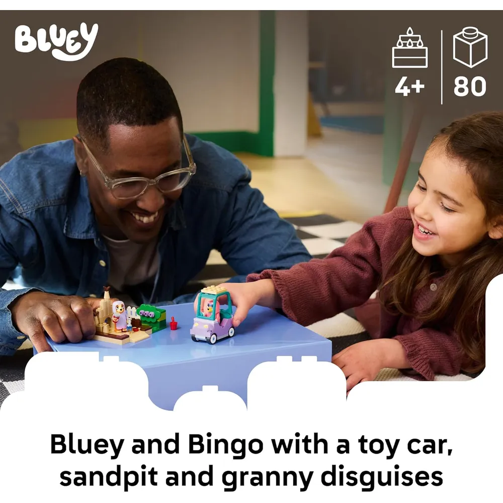LEGO BLUEY Y SUS ABUELAS 104 PIEZAS