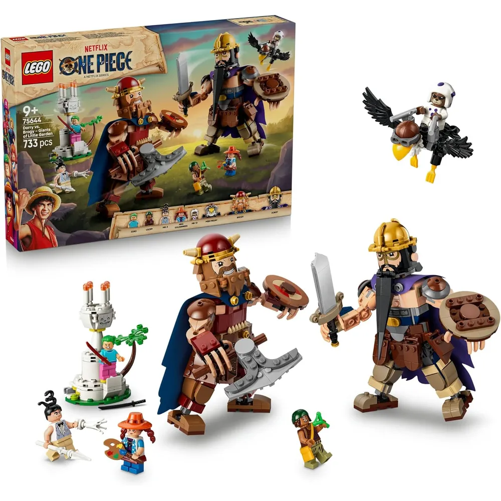 LEGO ONE PIECE DORRY VS BROGY 684 PIEZAS