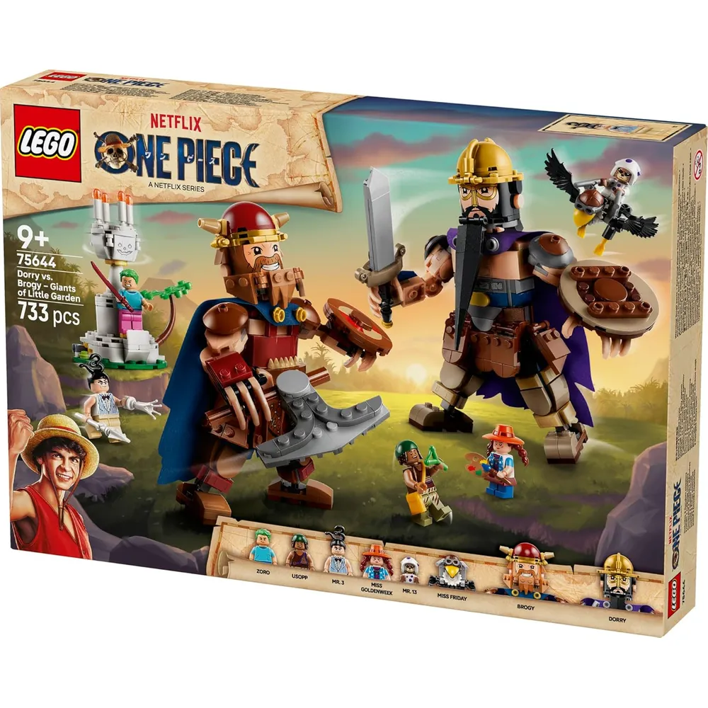 LEGO ONE PIECE DORRY VS BROGY 684 PIEZAS