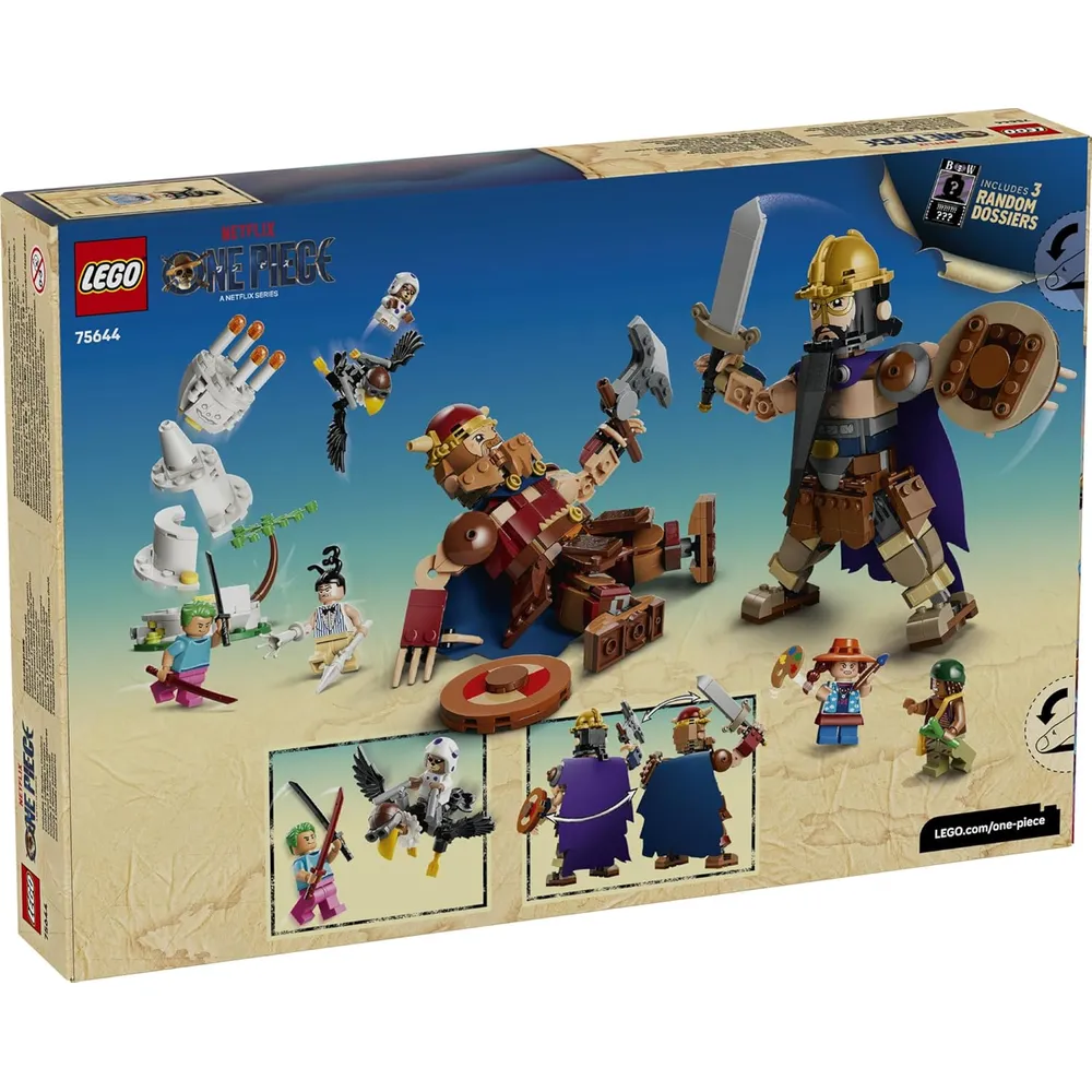LEGO ONE PIECE DORRY VS BROGY 684 PIEZAS