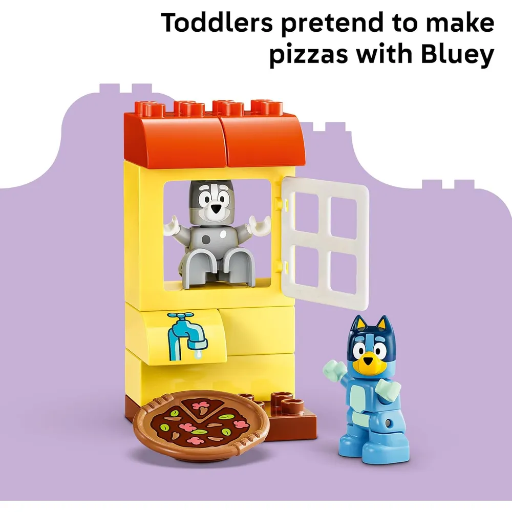LEGO DUPLO BLUEY PIZZA GIRLS 22 PIEZAS
