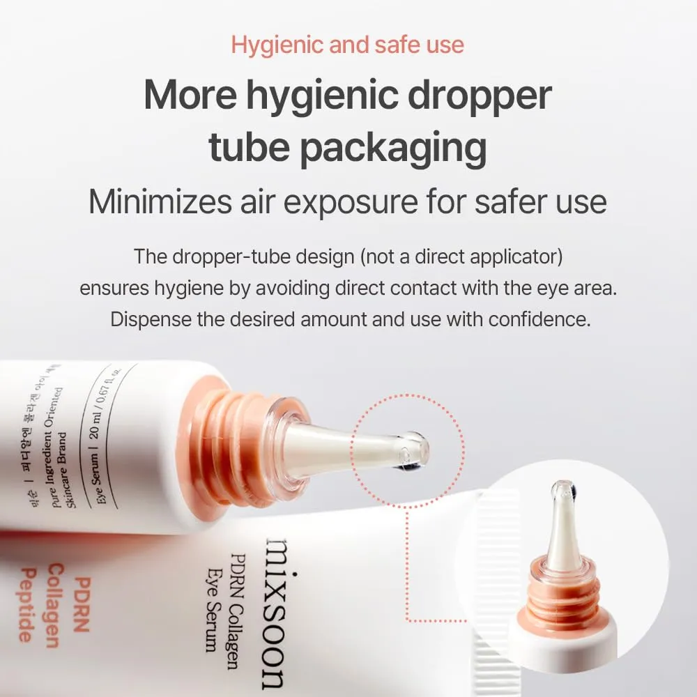 SET CONTORNO DE OJOS MIXSOON COLÁGENO 20 ML & PARCHES HIDROGEL 30 PARES