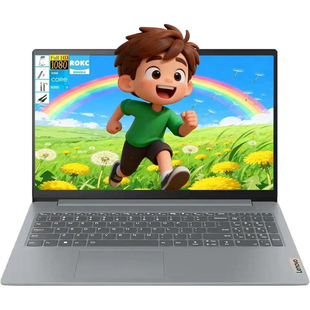 LAPTOP LENOVO 15.6" IDEAPAD SLIM 3I FHD CORE I3 8GB RAM 128GB | GRIS