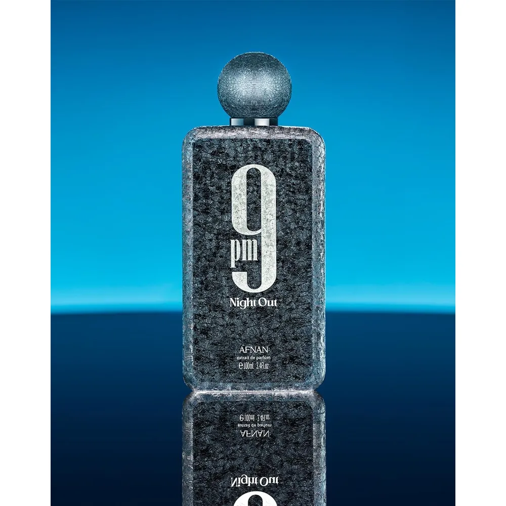 AFNAN 9 PM NIGHT OUT EXTRAIT DE PARFUM UNISEX 3.4 OZ / 100 ML
