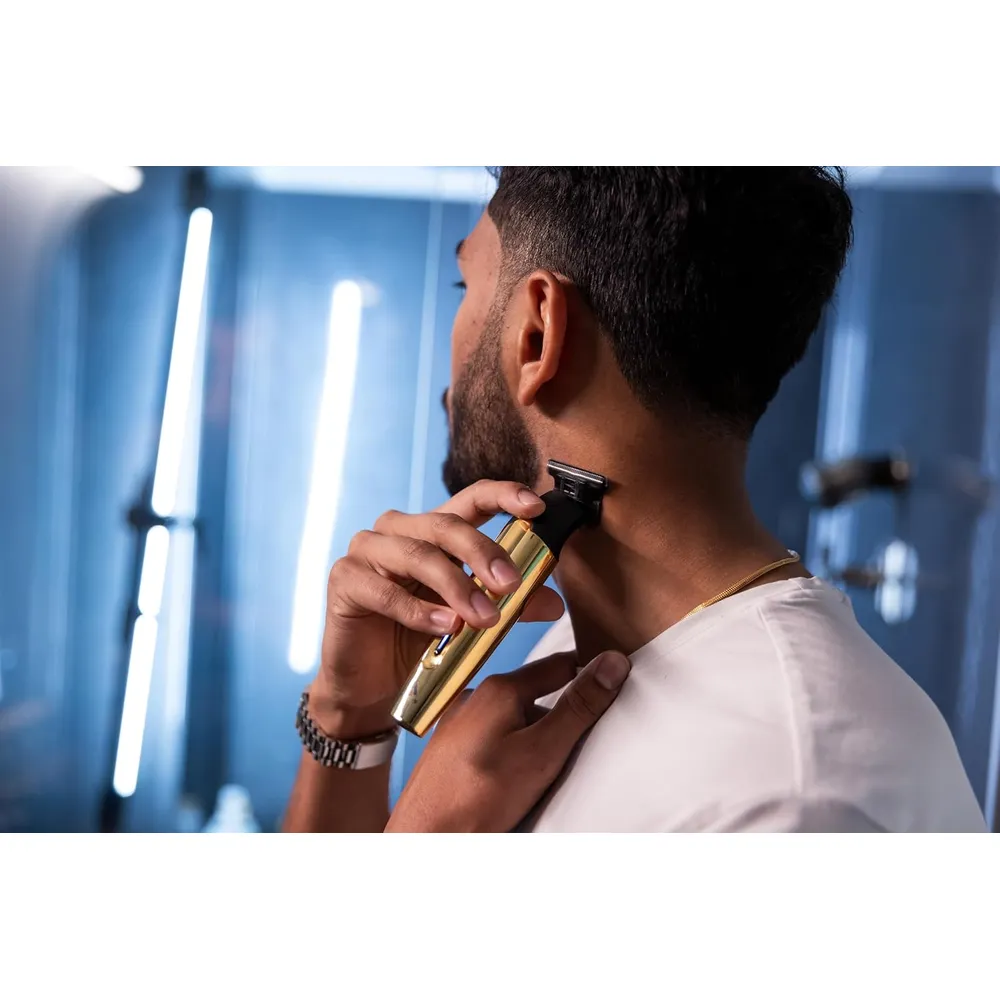 RECORTADORA DE CABELLO ANDIS INSIGHT SLIM 562442 INALÁMBRICA KIT 9 PZS | DORADO