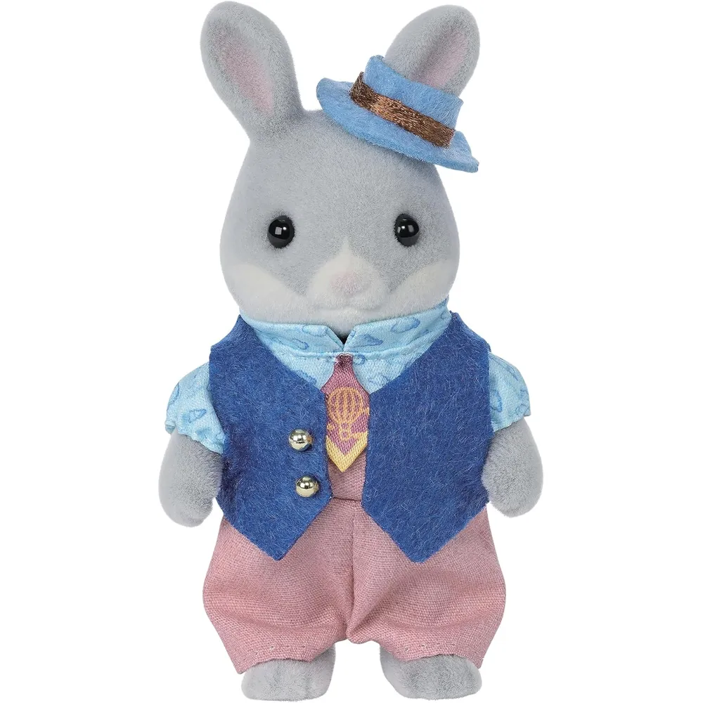 MUÑECA SYLVANIAN FAMILIES FAMILIA CONEJO BLANCO CELEBRACIÓN
