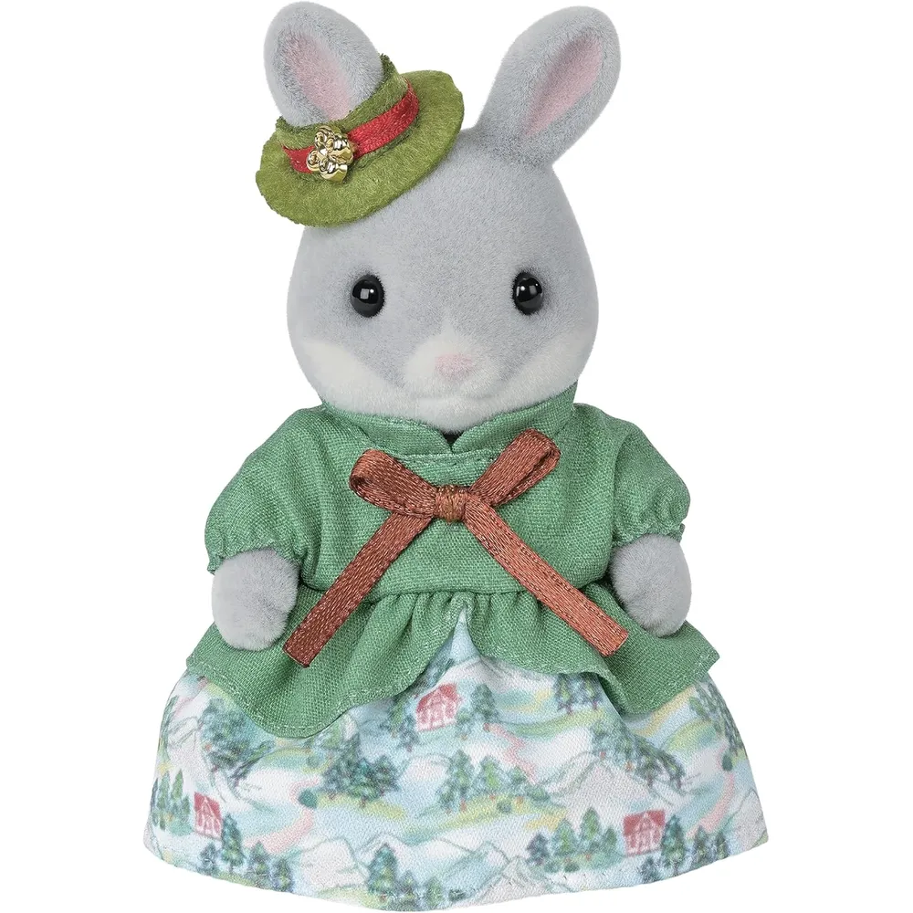 MUÑECA SYLVANIAN FAMILIES FAMILIA CONEJO BLANCO CELEBRACIÓN