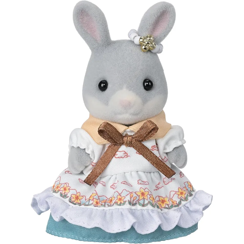 MUÑECA SYLVANIAN FAMILIES FAMILIA CONEJO BLANCO CELEBRACIÓN