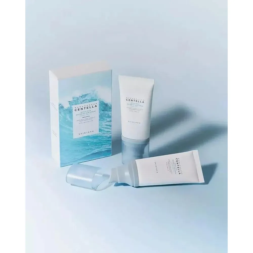 PACK 2 PROTECTOR SOLAR FACIAL HYALU-CICA SPF 50 HIDRATANTE SKIN1004 | 1.69 OZ / 50 ML