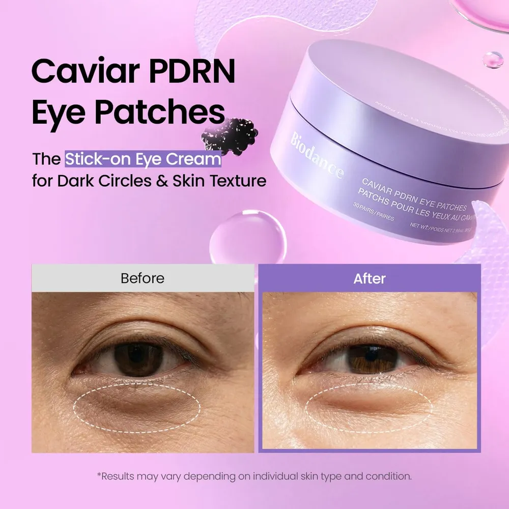 BIODANCE PARCHES PARA OJOS CAVIAR PDRN 30 PARES