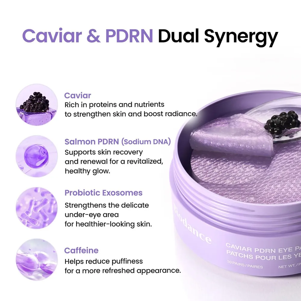BIODANCE PARCHES PARA OJOS CAVIAR PDRN 30 PARES