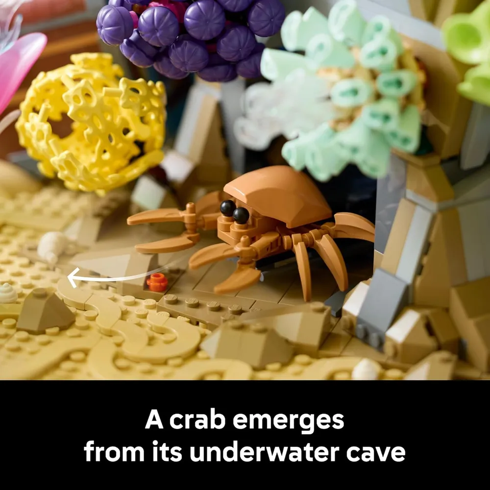 LEGO ICONS ACUARIO TROPICAL 1372 PIEZAS