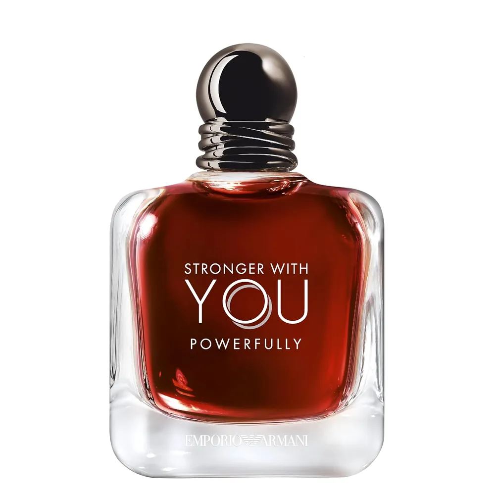 PERFUME ARMANI STRONGER WITH YOU POWERFULLY HOMBRE 3.4 OZ / 100 ML