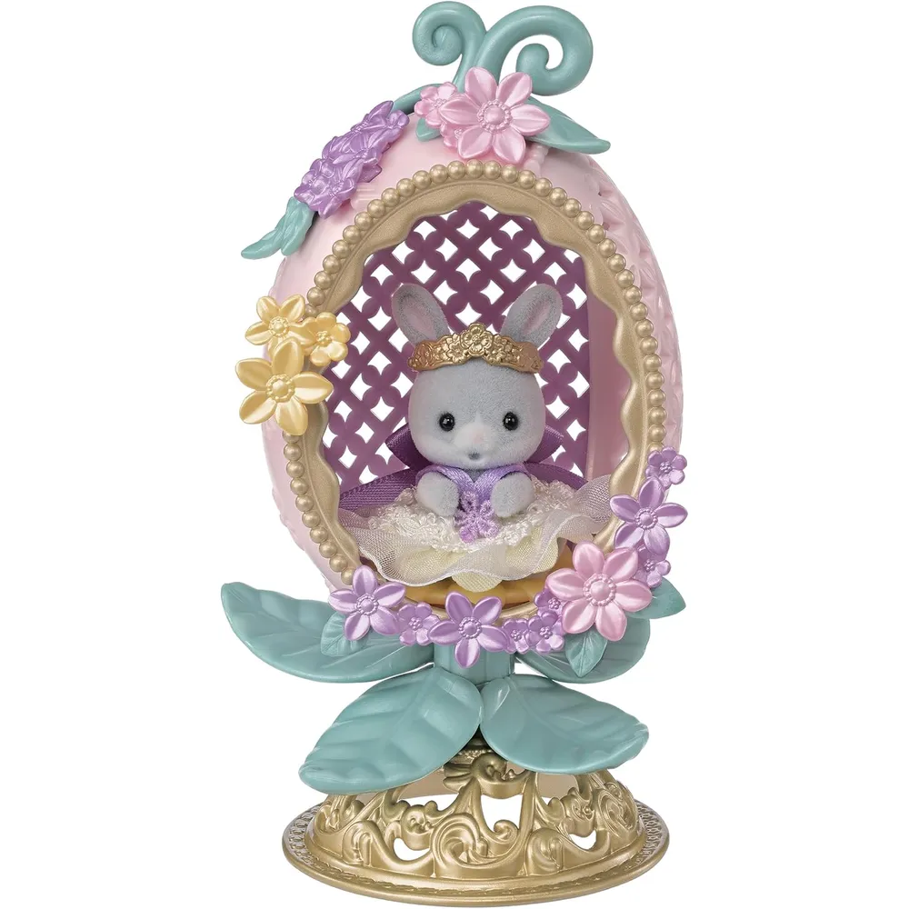 MUÑECA SYLVANIAN FAMILIES HUEVOS FLORALES DE CONEJO