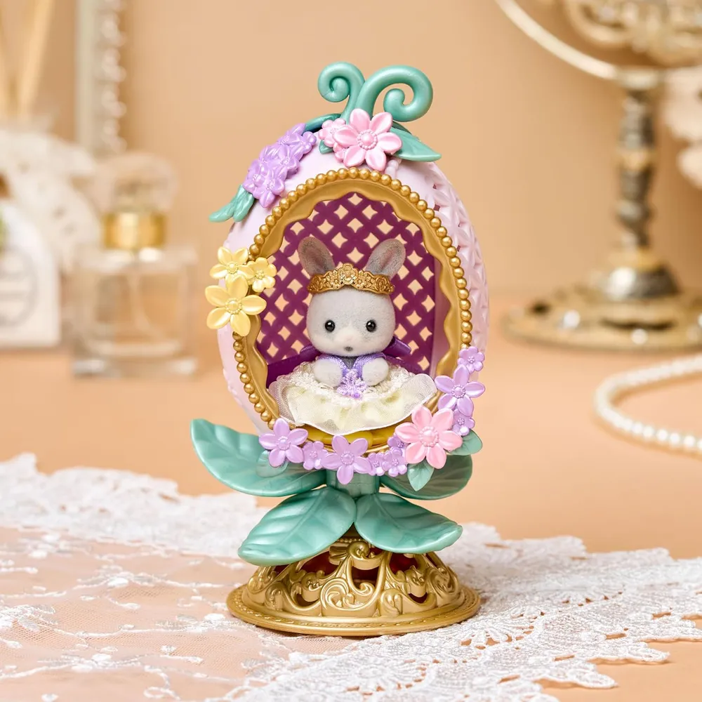 MUÑECA SYLVANIAN FAMILIES HUEVOS FLORALES DE CONEJO