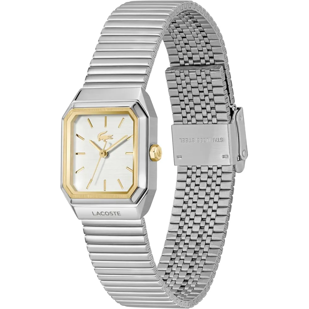 RELOJ LACOSTE RENE 23 MM MALLA MUJER - Silver