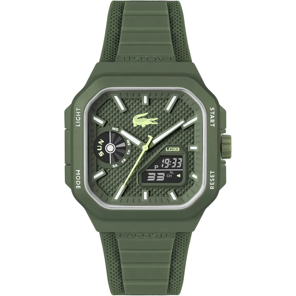 RELOJ LACOSTE LC33 DIGITAL 35 MM HOMBRE - BROWN