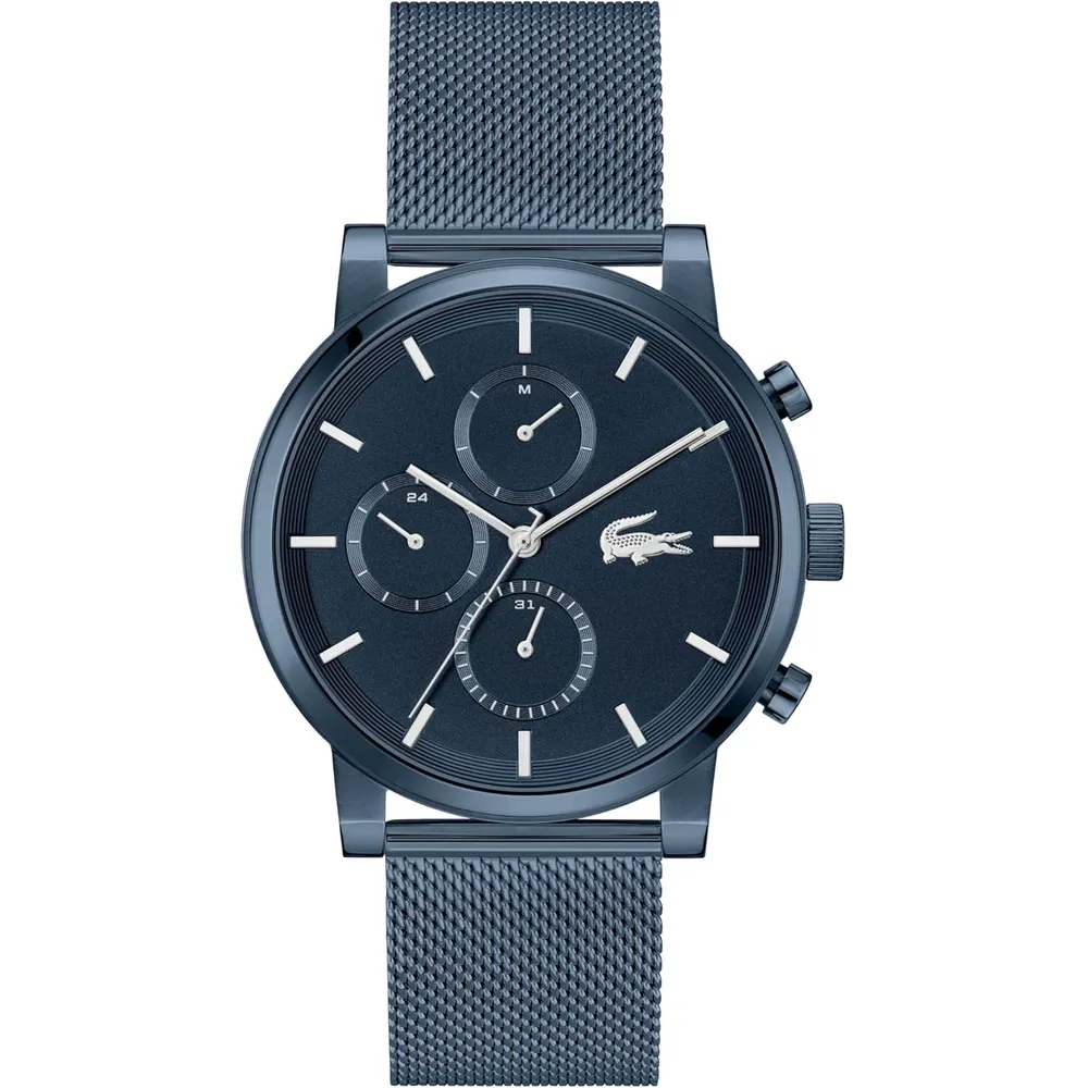 RELOJ LACOSTE REPLAY BRAZALETE DE MALLA 43 MM HOMBRE - Blue