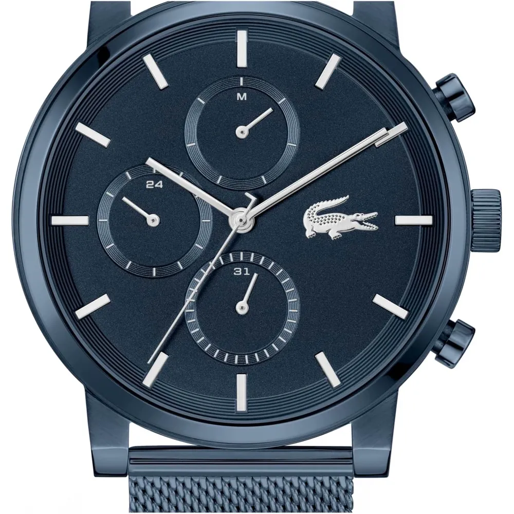 RELOJ LACOSTE REPLAY BRAZALETE DE MALLA 43 MM HOMBRE - Blue
