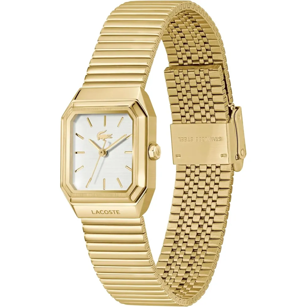 RELOJ LACOSTE RENE 23 MM MALLA MUJER - Gold