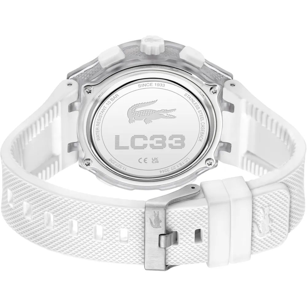 RELOJ LACOSTE LC33 DIGITAL 44.8 MM HOMBRE | BLANCO
