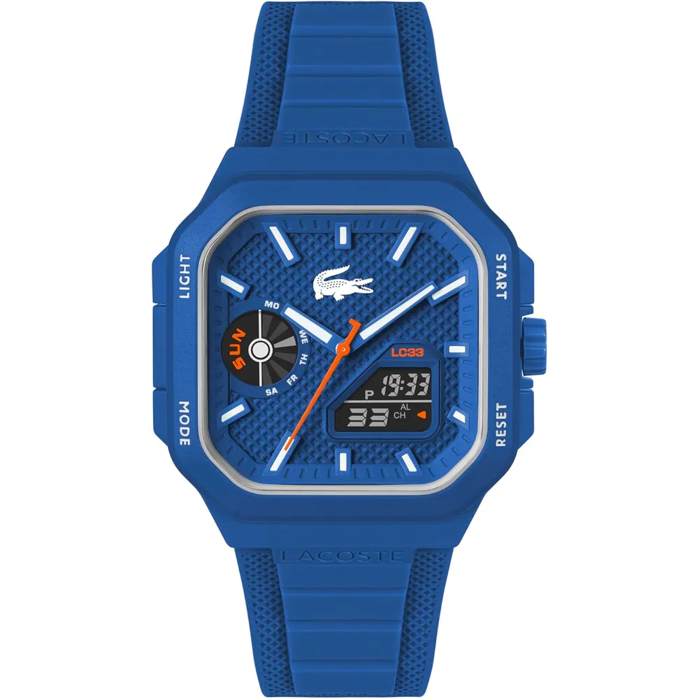 RELOJ LACOSTE LC33 DIGITAL 35 MM HOMBRE - Azul