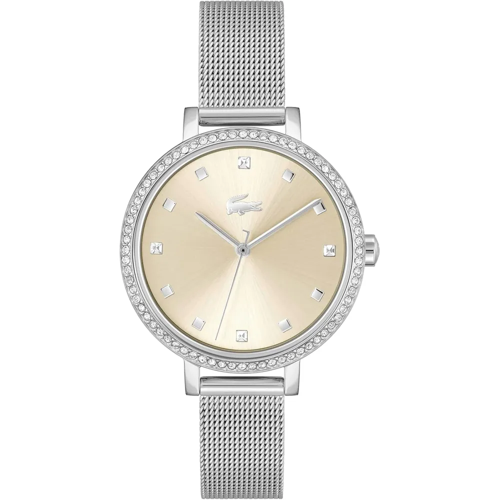RELOJ LACOSTE RIGA 34 MM MUJER - Silver