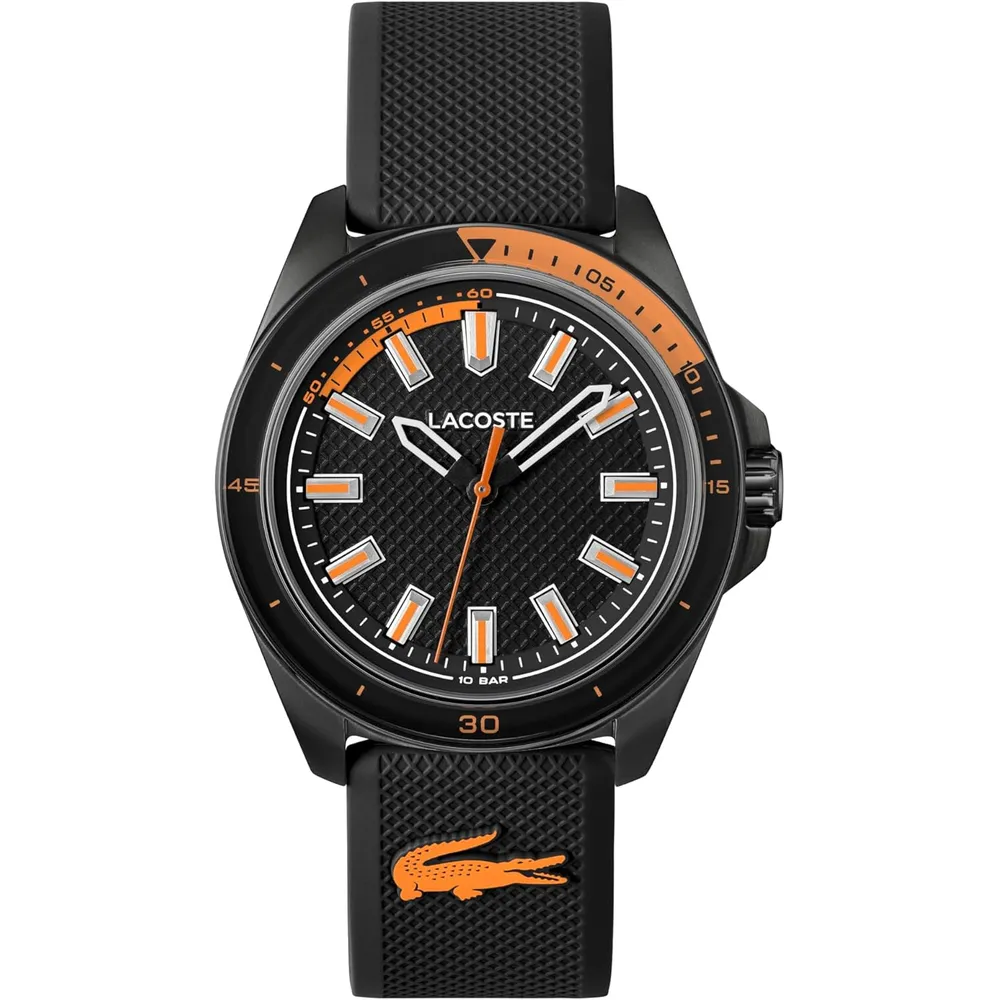 RELOJ LACOSTE CAPBRETON CUARZO 43 MM HOMBRE - Black