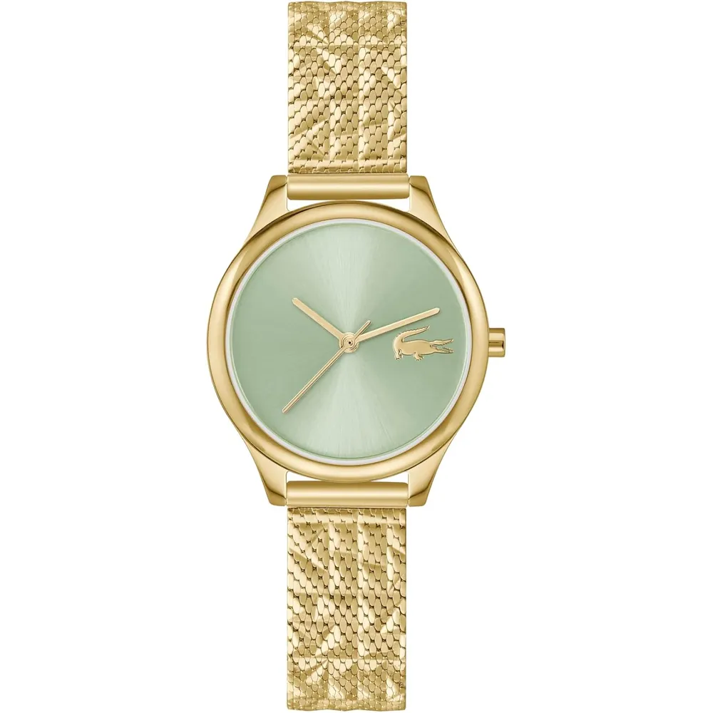 RELOJ LACOSTE MINI CROCODELLE 28 MM MUJER - GOLD GREEN