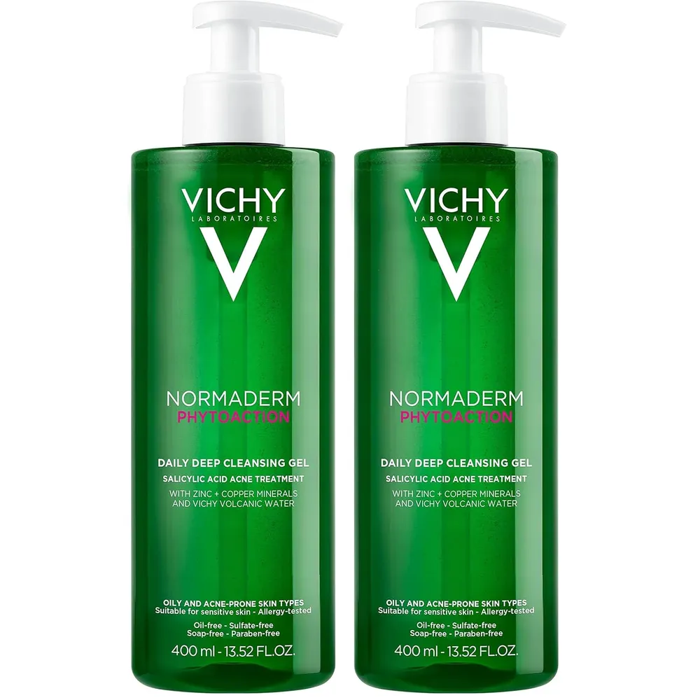 PACK LIMPIADOR PURIFICANTE ANTI IMPERFECCIONES NORMADERM VICHY 400 ML 2 PZS