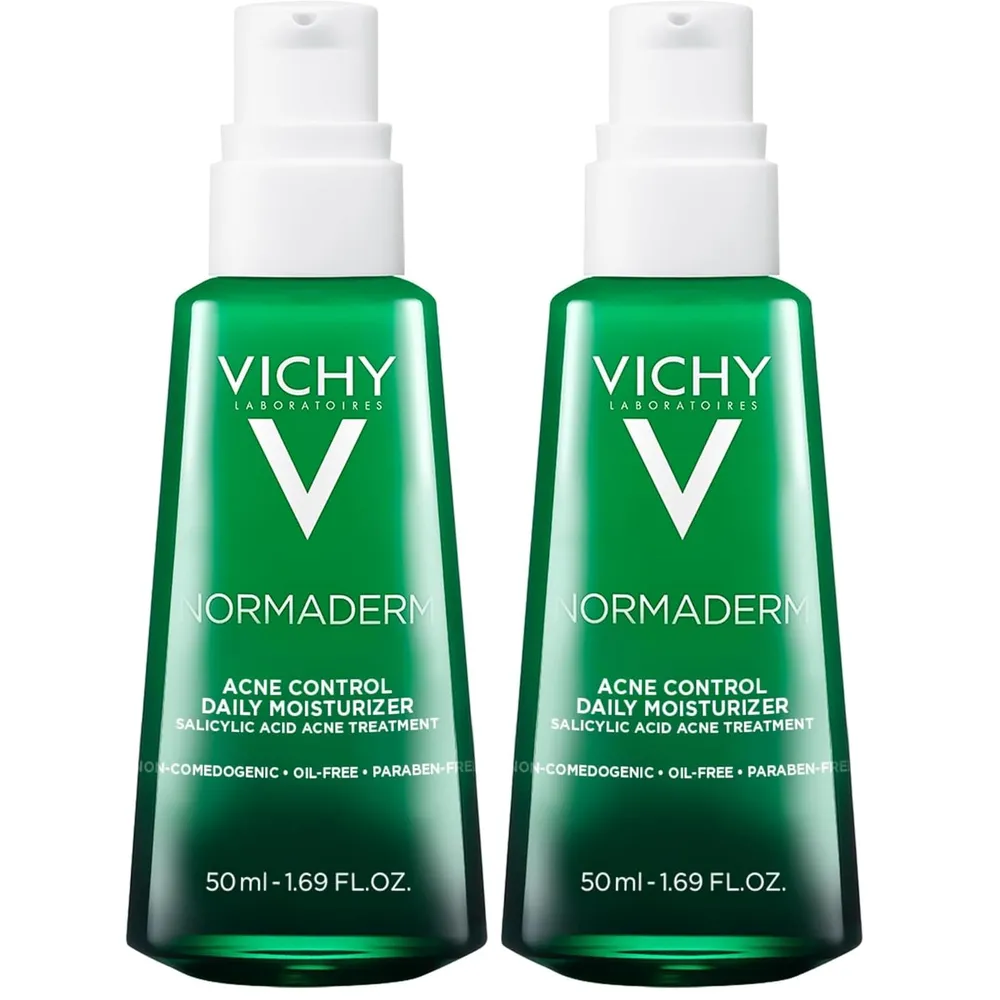 PACK CREMA HIDRATANTE PIEL GRASA NORMADERM VICHY 50 ML 2 PZS