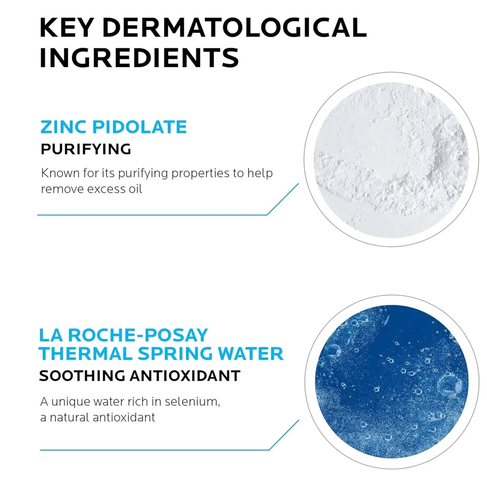 PACK 2 LA ROCHE-POSAY EFFACLAR GEL LIMPIADOR PURIFICANTE 13.5 OZ / 400 ML