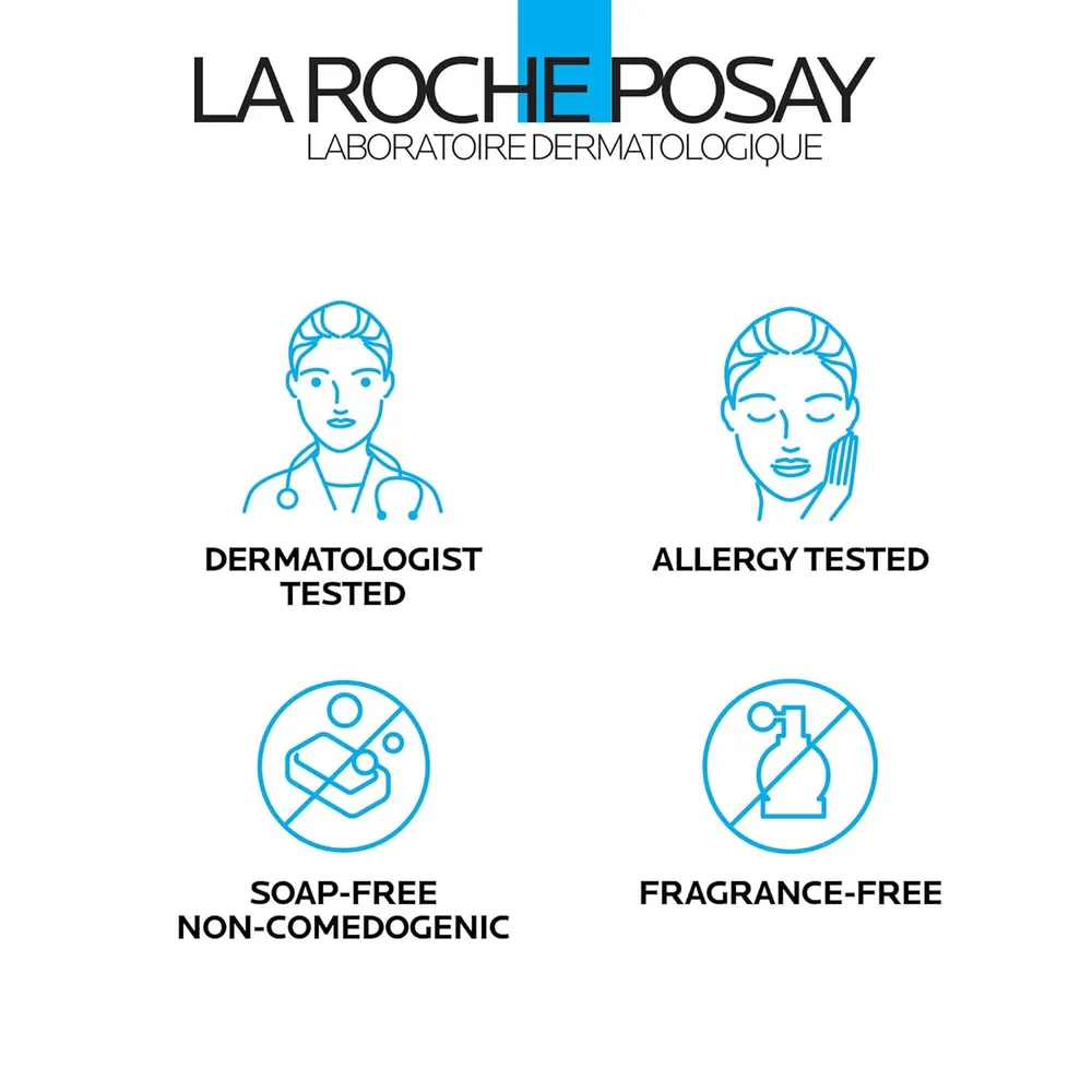 PACK 2 LA ROCHE-POSAY EFFACLAR GEL LIMPIADOR PURIFICANTE 13.5 OZ / 400 ML