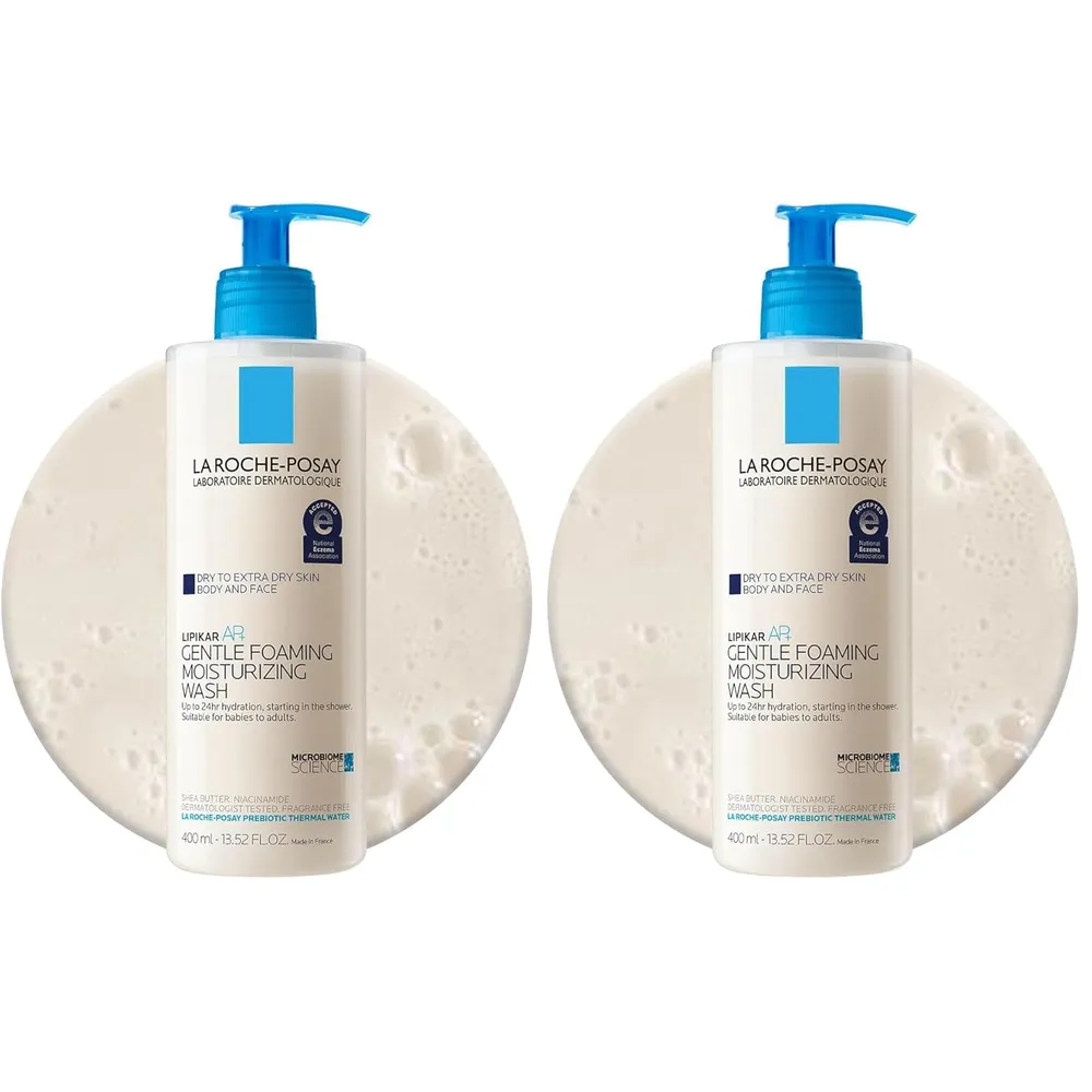 PACK 2 LA ROCHE-POSAY LIPIKAR AP+ GEL DE DUCHA HIDRATANTE 13.5 OZ / 400 ML