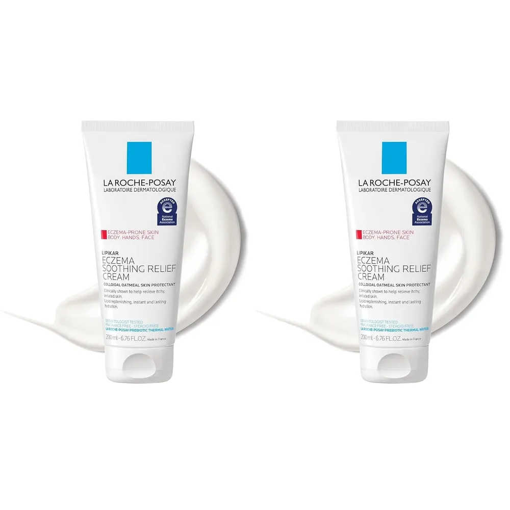 PACK 2 LA ROCHE-POSAY LIPIKAR CREMA CALMANTE PARA ECCEMA 6.7 OZ / 200 ML