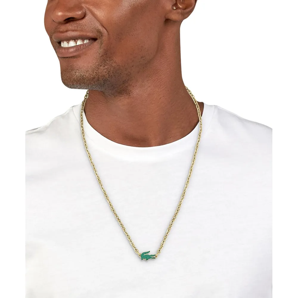 COLLAR LACOSTE ARTHOR UNISEX | DORADO