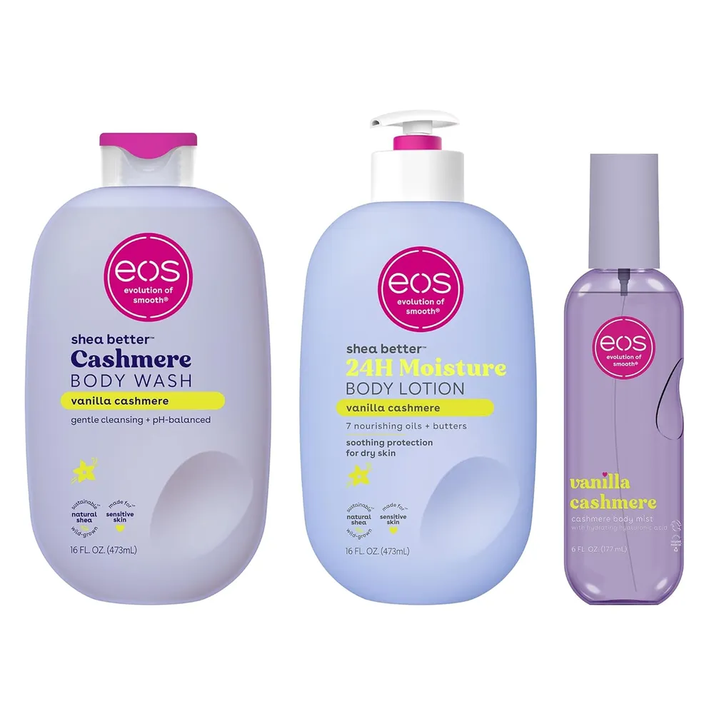 SET CUIDADO CORPORAL EOS 3 PZS |  VANILLA CASHMERE
