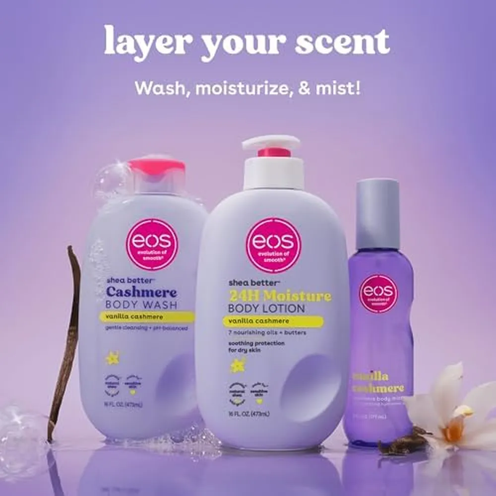 SET CUIDADO CORPORAL EOS 3 PZS |  VANILLA CASHMERE