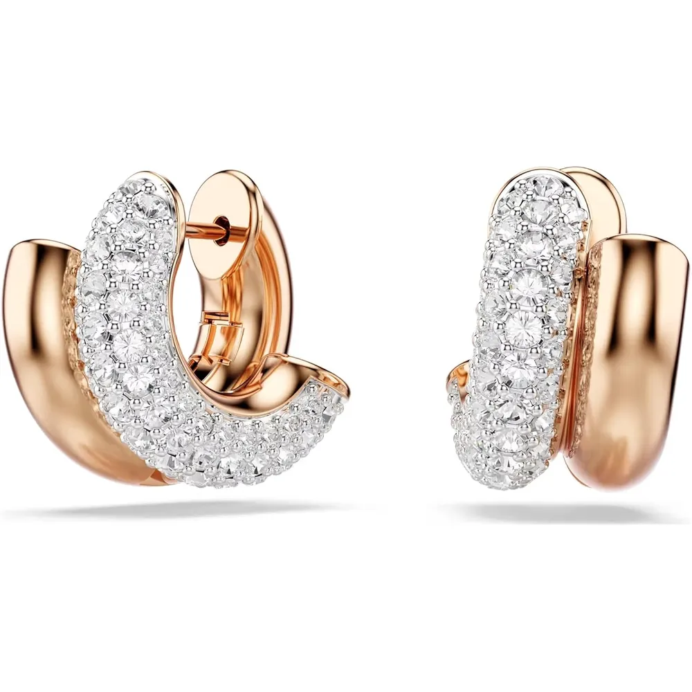 SWAROVSKI ARETES ARO DEXTERA | ORO ROSA/PLATEADO