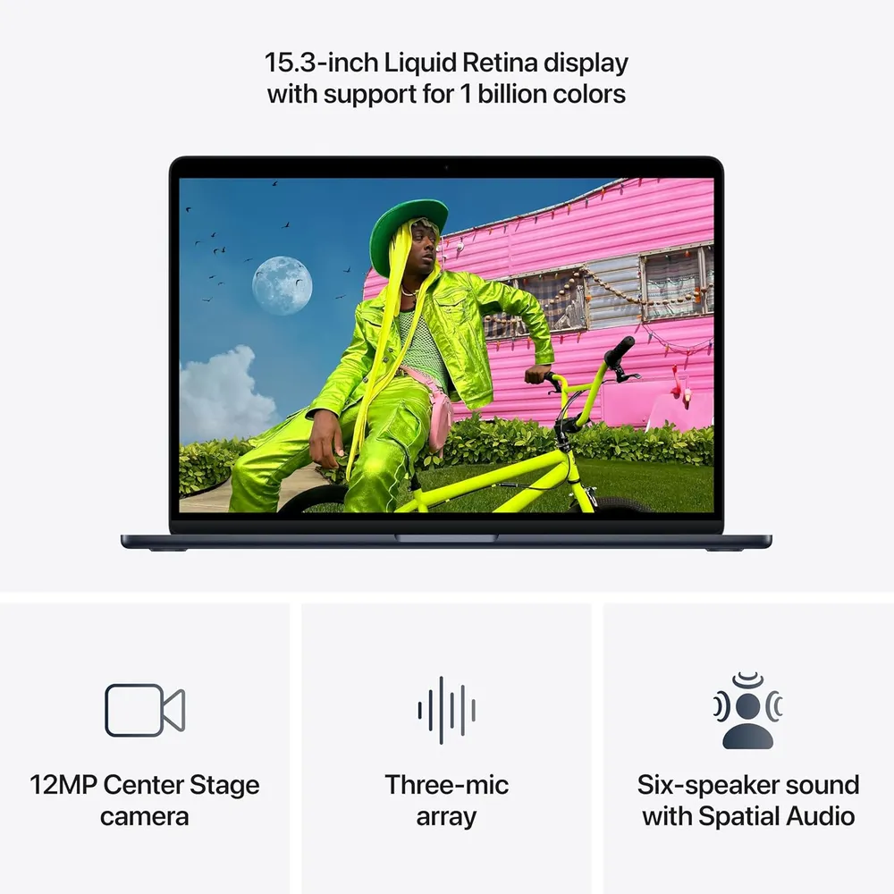 MacBook Air 15.3" (2026) Chip M5 24GB RAM 1TB SSD | Teclado Inglés