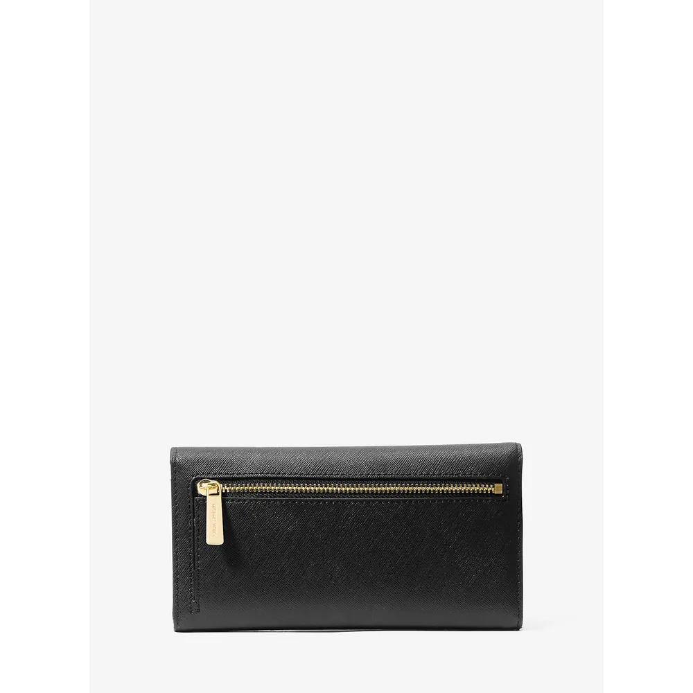 mk193554627_2_webp.webp Michael Kors Cartera de viaje Jet Set de tres pliegues | Negro