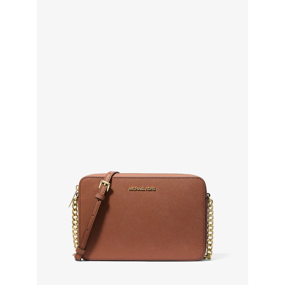 mk231713465_0_webp.webp Michael Kors Bolso bandolera grande Jet Set de piel saffiano | Luggage