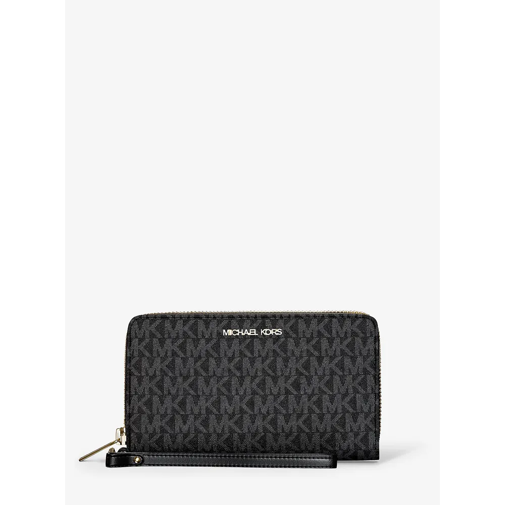 mk231778485_0_webp.webp Michael Kors Cartera para smartphone con logotipo grande de Jet Set | Black