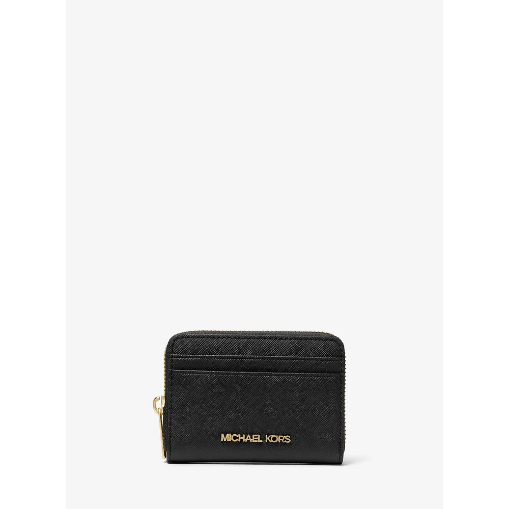 mk287702540_0_webp.webp Michael Kors Cartera mediana Jet Set Travel de piel saffiano | Negro